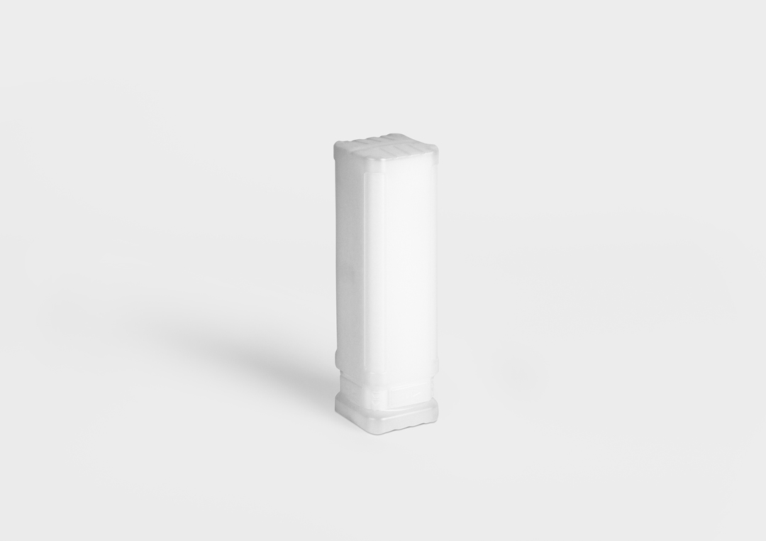 Plastic packaging tube BlockPack Plastic packaging tube BlockPack.