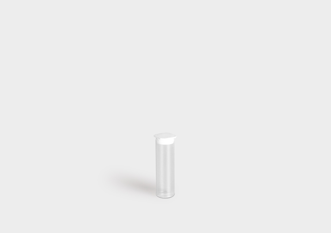 Plastic packaging tube PlugPack PlugPack: round packaging tube with end plug.