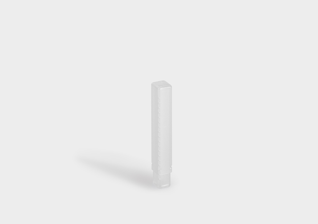 Packaging tube QuadroPack QuadroPack: a square telescopic protective packaging tube with ratchet length adjustment.
